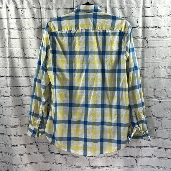 Peter England casuals Button Down 100% cotton shirt Size m 39cm - Picture 2 of 8